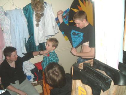 Dick Whittington 2004 - Behind the Scene